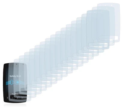 Image de l'appareil TwoNav Trail 2 avec une grande variété de protections d'écran.