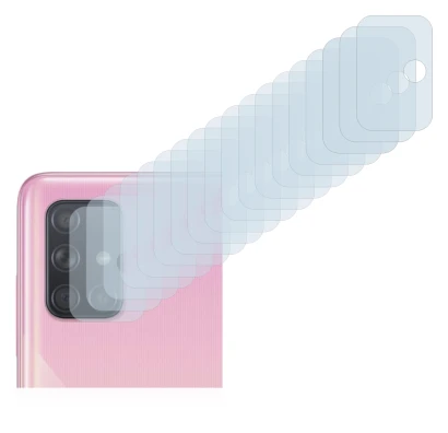 Image de l'appareil Samsung Galaxy A51 (Caméra UNIQUEMENT) avec une grande variété de protections d'écran.