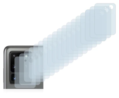 Image de l'appareil Samsung Galaxy S20 Ultra (Caméra UNIQUEMENT) avec une grande variété de protections d'écran.
