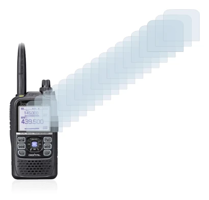 Image de l'appareil Icom ID-51E Plus 2 avec une grande variété de protections d'écran.