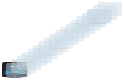 Image de l'appareil TomTom Go Professional 6250 avec une grande variété de protections d'écran.