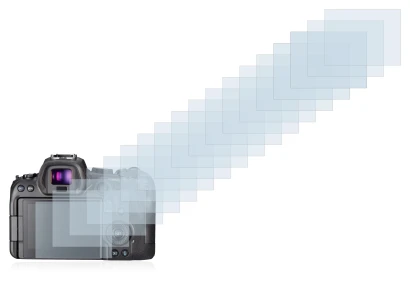 Image de l'appareil Sony A7S III avec une grande variété de protections d'écran.