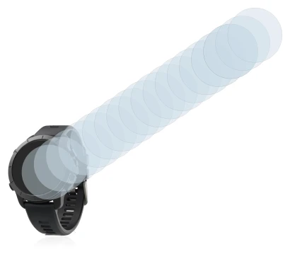 Image de l'appareil Wahoo Elemnt Rival avec une grande variété de protections d'écran.