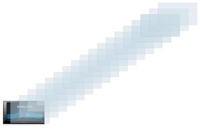 Image de l'appareil Pioneer SPH-DA250DAB avec une grande variété de protections d'écran.