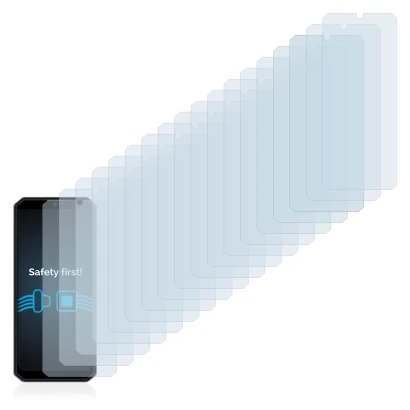 Image de l'appareil Oukitel K15 Plus avec une grande variété de protections d'écran.