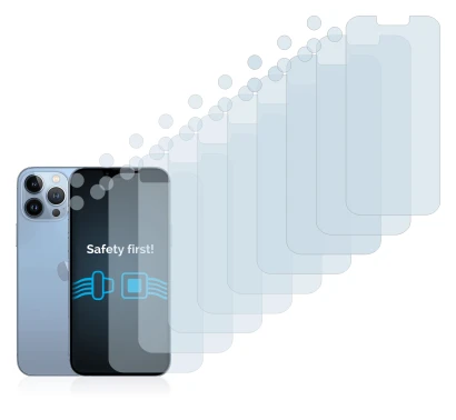 Image de l'appareil Apple iPhone 13 Pro Max (Avant+Caméra) avec une grande variété de protections d'écran.