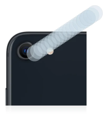 Image de l'appareil Apple iPhone SE 3 2022 (Caméra UNIQUEMENT) avec une grande variété de protections d'écran.