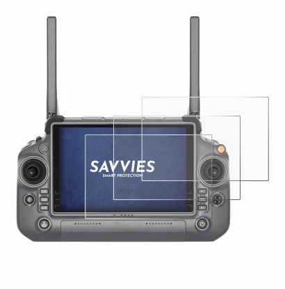 Image de l'appareil DJI RC Plus avec une grande variété de protections d'écran.