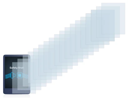 Image de l'appareil Amazon Kindle Reader 2022 avec une grande variété de protections d'écran.