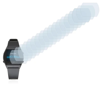 Image de l'appareil Casio LW-204-1BEF avec une grande variété de protections d'écran.