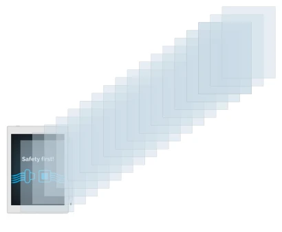 Image de l'appareil Boox Nova Air 2 avec une grande variété de protections d'écran.