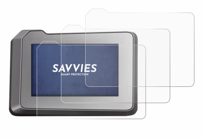 Image de l'appareil KTM 1290 Super Duke R 2022 TFT-Display 7" avec une grande variété de protections d'écran.