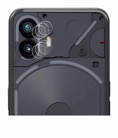 Image de l'appareil Nothing Phone (2) (Caméra UNIQUEMENT) avec une grande variété de protections d'écran.