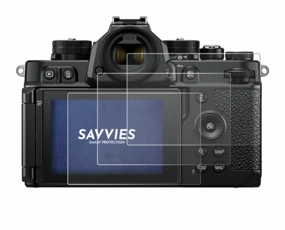 Image de l'appareil Nikon Z F avec une grande variété de protections d'écran.