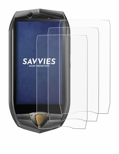 Image de l'appareil Oukitel K16 avec une grande variété de protections d'écran.