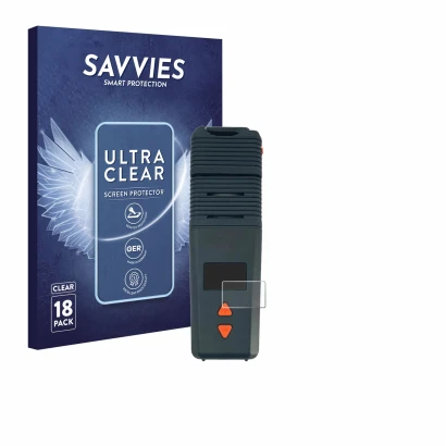 Face avant d’un emballage produit avec le logo de la marque Savvies. À côté, l’appareil Storz & Bickel Venty Vaporizer est rep