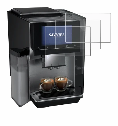 Image de l'appareil Siemens EQ700 avec une grande variété de protections d'écran.