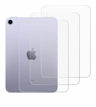Image de l'appareil Apple iPad Mini 7 WiFi 2024 (Arrière) avec une grande variété de protections d'écran.