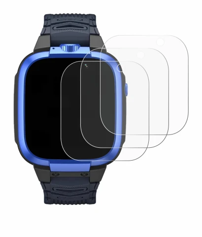 Image de l'appareil Xiaomi Mibro Kids Z3 avec une grande variété de protections d'écran.