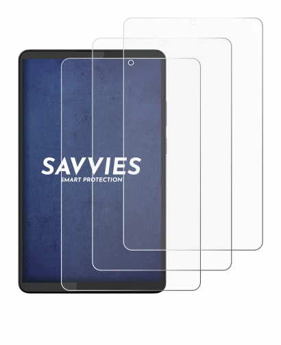 Image de l'appareil Lenovo Tab One 8.7" avec une grande variété de protections d'écran.