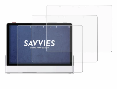 Image de l'appareil eufy Smart Display E10 avec une grande variété de protections d'écran.