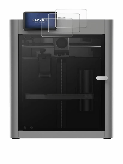 Image de l'appareil Bambu Lab P2S 3D Printer avec une grande variété de protections d'écran.
