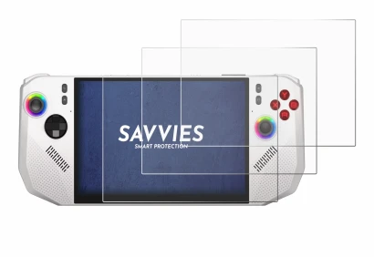 Image de l'appareil MSI Claw A8 BZ2EM avec une grande variété de protections d'écran.