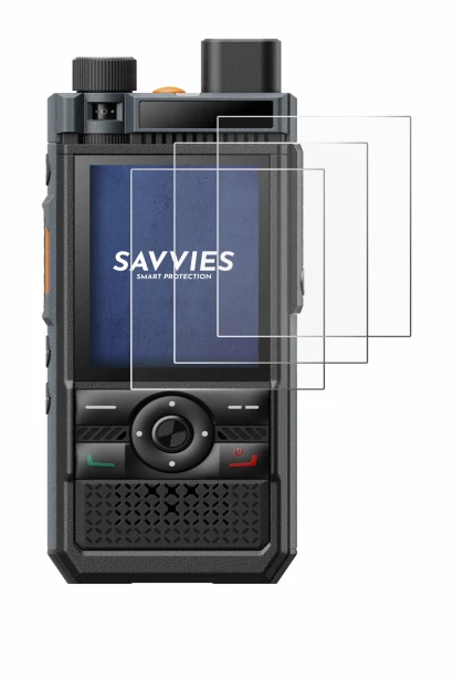 Image de l'appareil Hytera P50 avec une grande variété de protections d'écran.