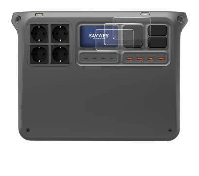 Image de l'appareil DJI Power 2000 avec une grande variété de protections d'écran.