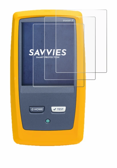 Image de l'appareil Fluke DSX8000 avec une grande variété de protections d'écran.