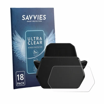 Face avant d’un emballage produit avec le logo de la marque Savvies. À côté, l’appareil Navee XT5 PRO est représenté avec la p