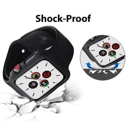 Étui avec une montre qui s'écrase au sol et le détruit