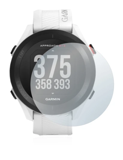 Image de l'appareil Garmin Approach S12 avec une grande variété de protections d'écran.
