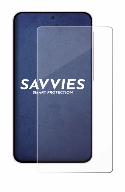 Image de l'appareil Samsung Galaxy A56 5G avec une grande variété de protections d'écran.