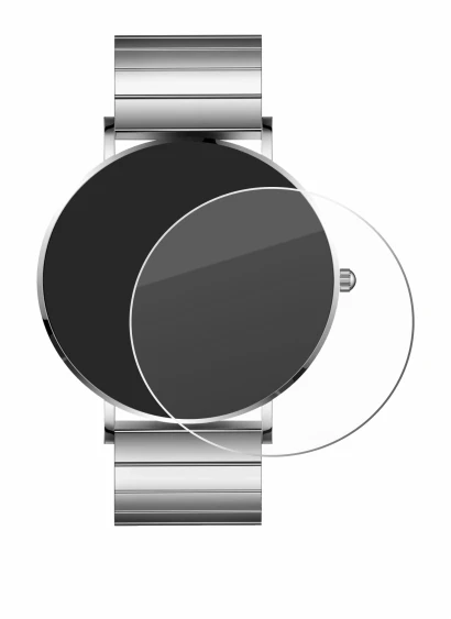 Image de l'appareil Xcoast Minimalist Unisex Smartwatch avec une grande variété de protections d'écran.