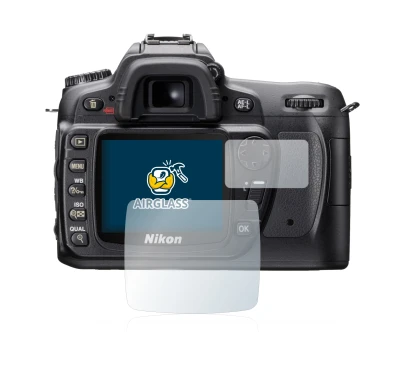 Image de l'appareil Nikon D80 avec une grande variété de protections d'écran.