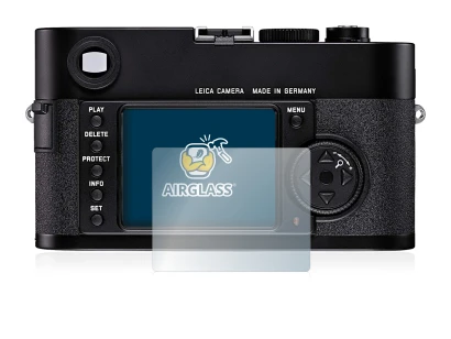 Image de l'appareil Leica M8 avec une grande variété de protections d'écran.