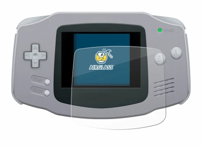 Image de l'appareil Nintendo Gameboy Advance GBA avec une grande variété de protections d'écran.