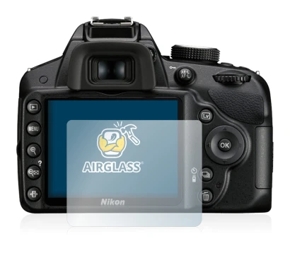 Image de l'appareil Nikon D3200 avec une grande variété de protections d'écran.