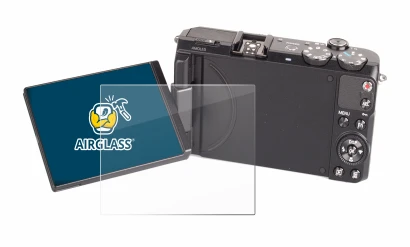 Image de l'appareil Samsung EX2F avec une grande variété de protections d'écran.