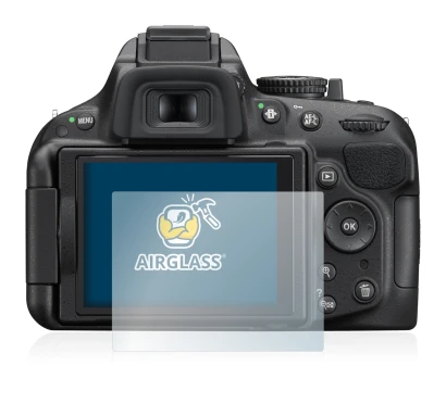 Image de l'appareil Nikon D5200 avec une grande variété de protections d'écran.
