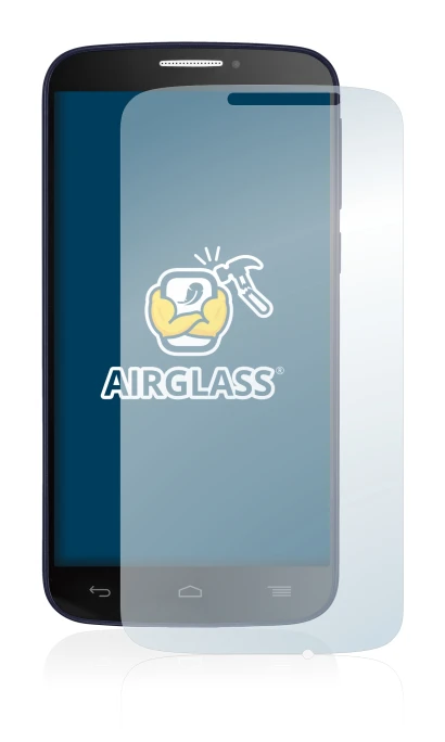 Image de l'appareil Alcatel One Touch Pop C7 7040E avec une grande variété de protections d'écran.