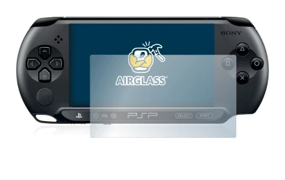 Image de l'appareil Sony PSP 2000 avec une grande variété de protections d'écran.