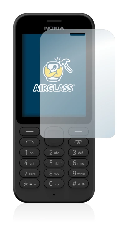 Image de l'appareil Microsoft Nokia 215 avec une grande variété de protections d'écran.