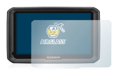 Image de l'appareil Garmin dezl 770 LMT-D avec une grande variété de protections d'écran.