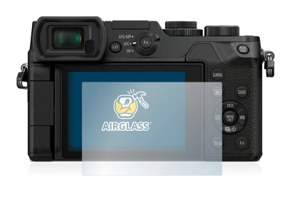 Image de l'appareil Panasonic Lumix DMC-GX8 avec une grande variété de protections d'écran.