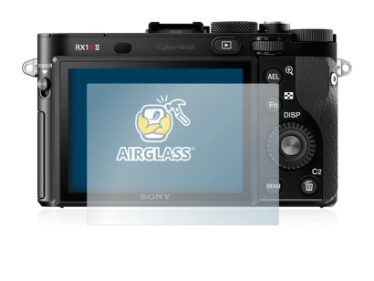 Image de l'appareil Sony Cyber-Shot DSC-RX1R II avec une grande variété de protections d'écran.