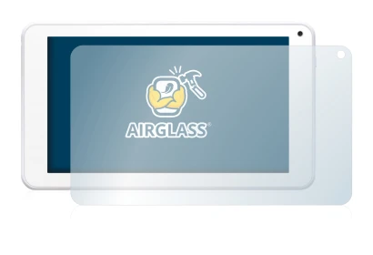 Image de l'appareil BigBen Unity Tab 7 avec une grande variété de protections d'écran.