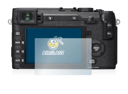 Image de l'appareil Fujifilm X-E2S avec une grande variété de protections d'écran.