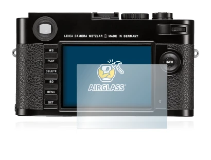 Image de l'appareil Leica M (Typ 262) avec une grande variété de protections d'écran.